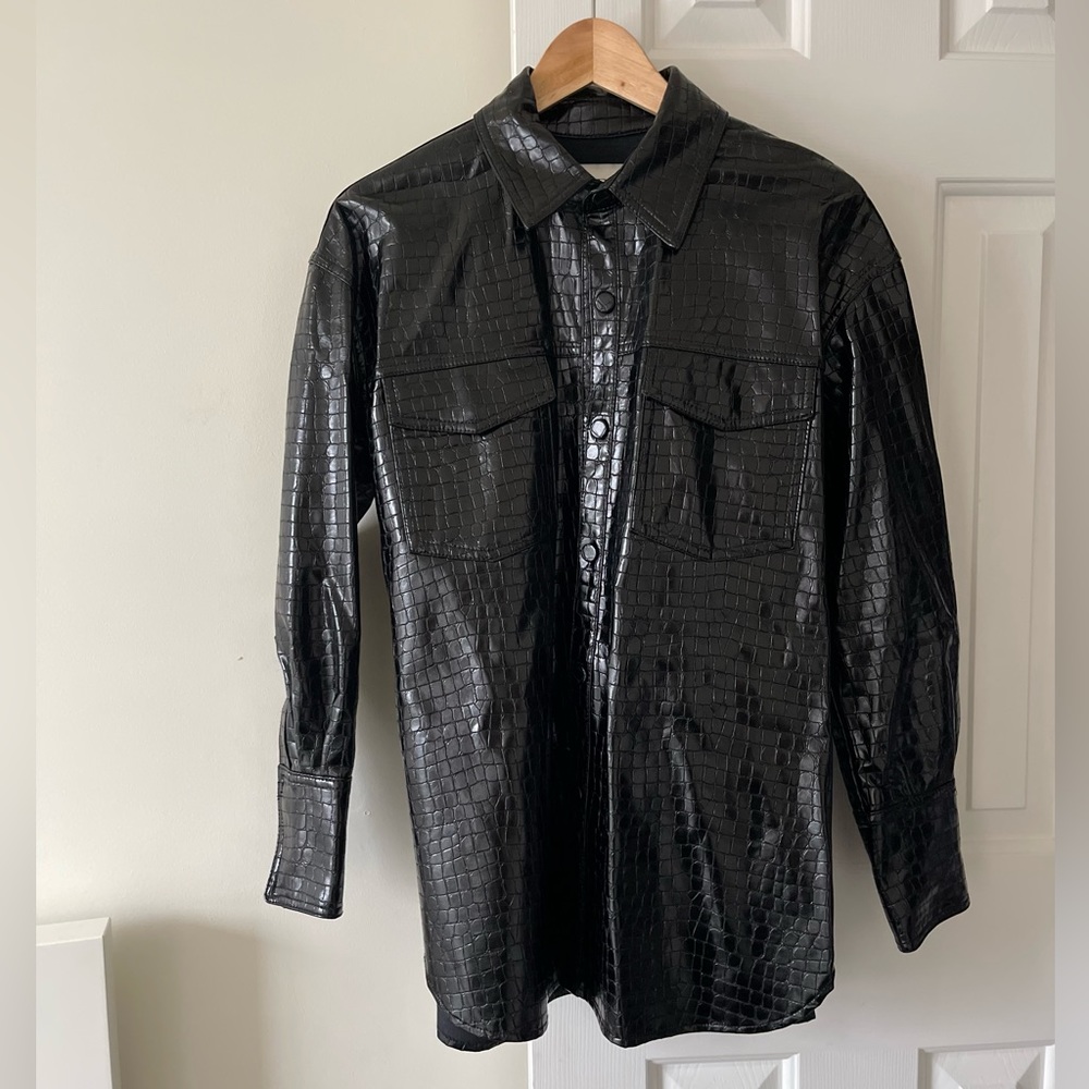 Leather jacket from Zara.